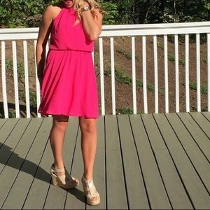 Hot Pink Dress